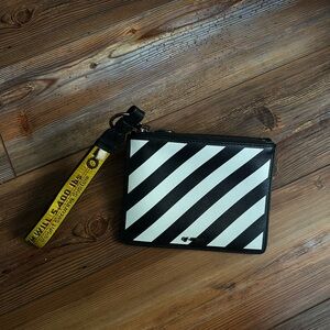 Off white pouch